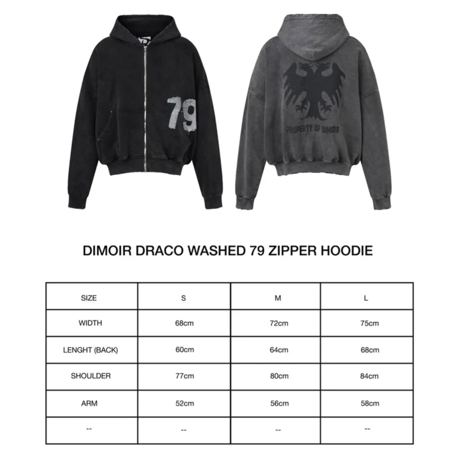 Draco 79 Washed Zip