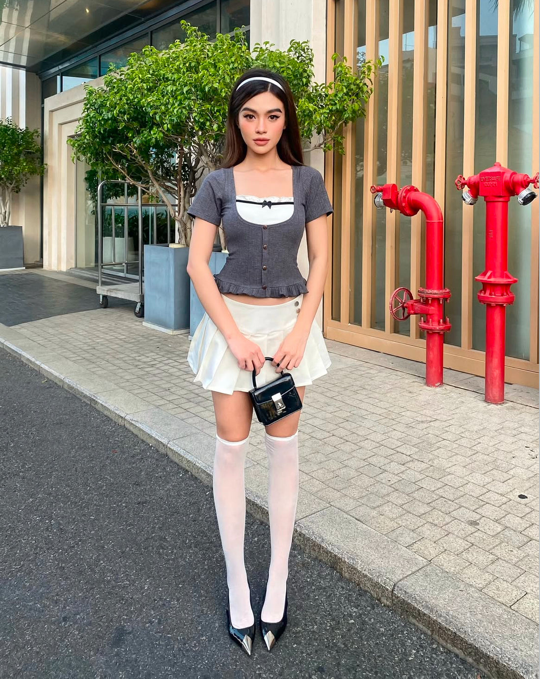 Sugar Grey Top